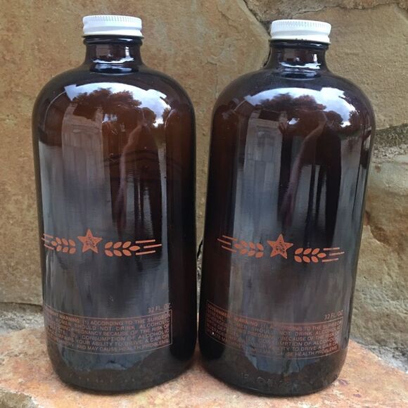 McFate Brewing Co. Scottsdale AZ Brown Glass Beer Bottles Set of 2 - Picture 8 of 8